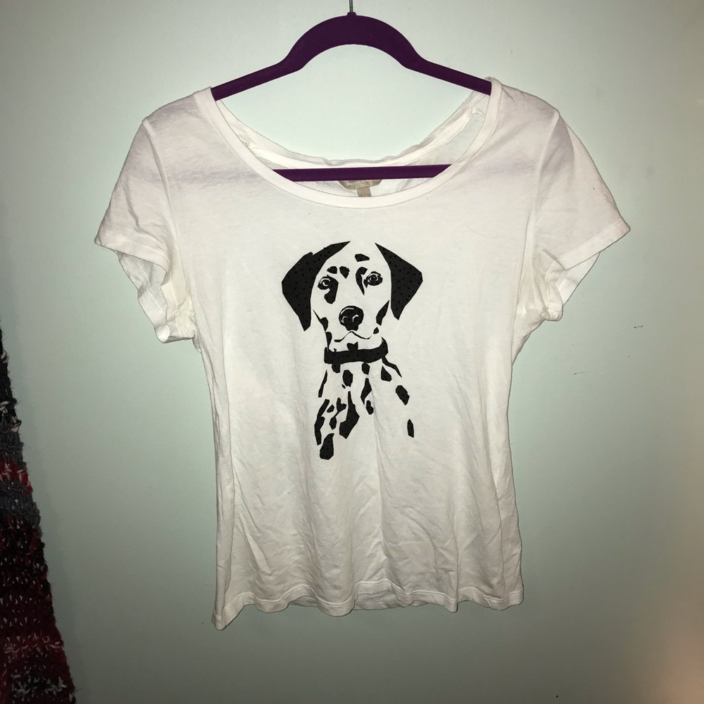 Banana republic Dalmatian shirt😍